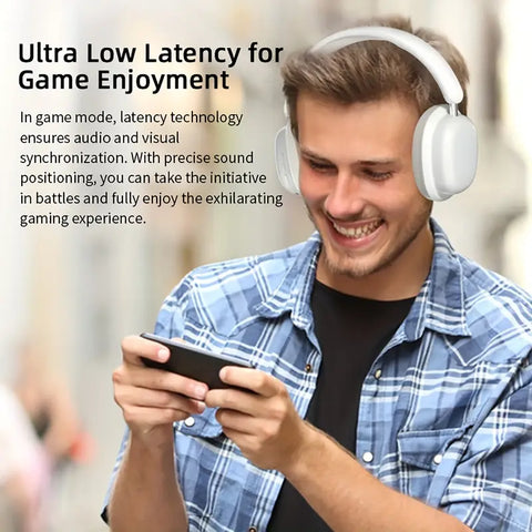 P9 Blue tooth earphones V5.3 wireless noise cancellation gaming Headset Earphone Headphone With Microphone
